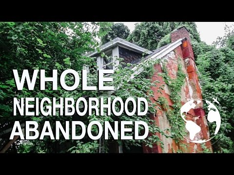 Abandoned Neighborhood (WHY DID EVERYONE LEAVE?)