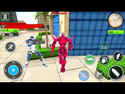 Real Robot Crocodile Simulator#2 - Robot Transform - Android Gameplay