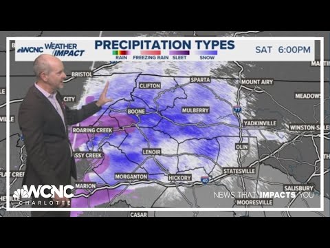 'This is a serious storm': Latest update on winter storm in North Carolina