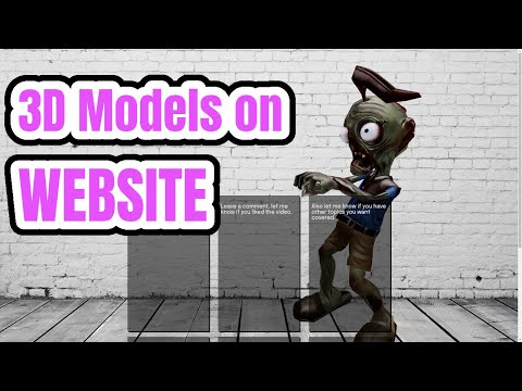 Adding a 3D Model to a Website in 5 minutes (or less)