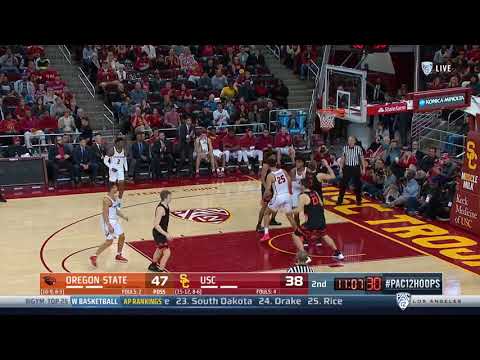 Men's Basketball: USC 62, Oregon St 67 - Highlights 02/23/19