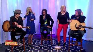 The Magpie Salute performs live in The Morning Blend Studio