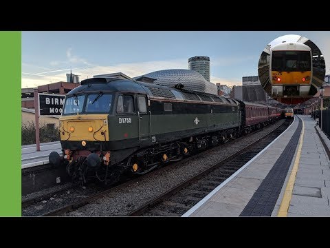 Class 47 departs Birmingham Moor Street