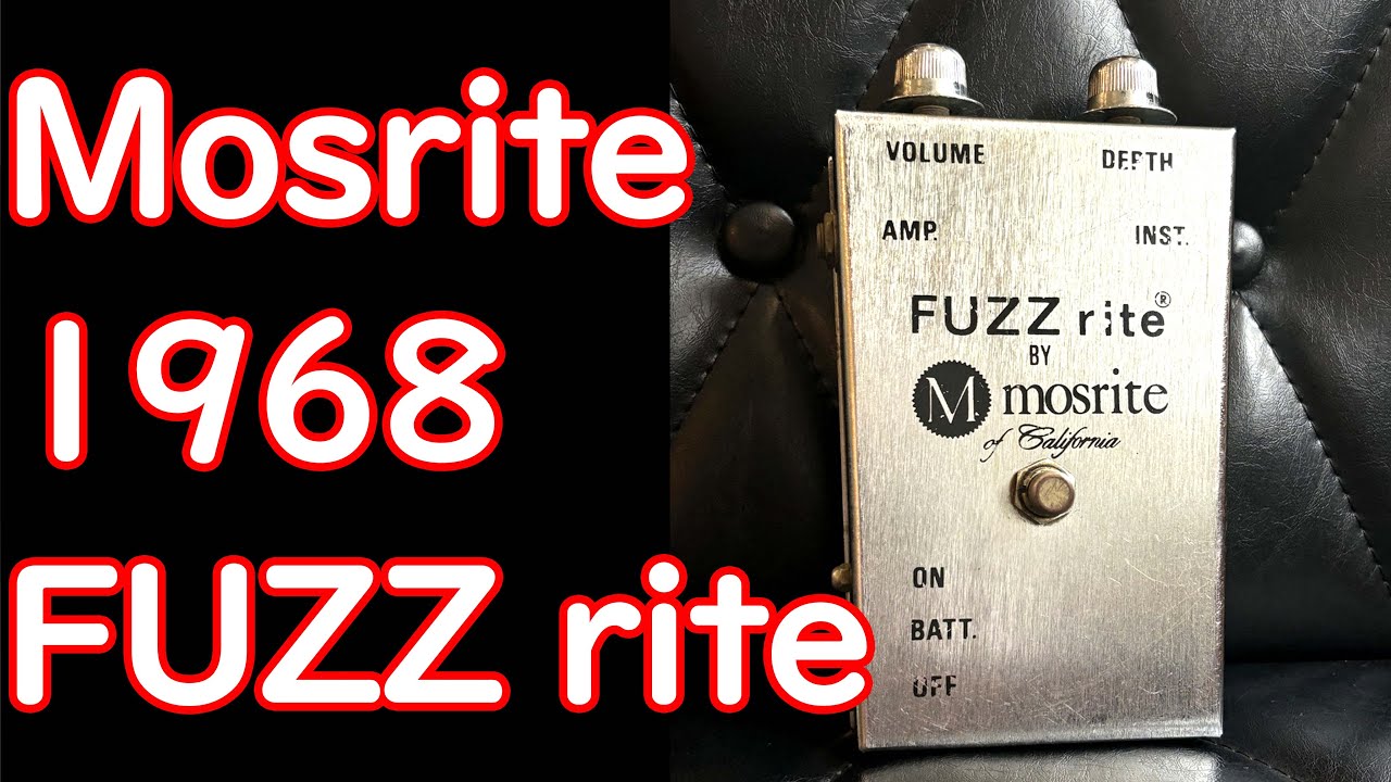 Mosrite  1968 FUZZ rite(john frusciante)