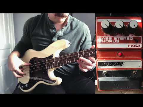 DOD FX62 Bass Stereo Chorus Demo