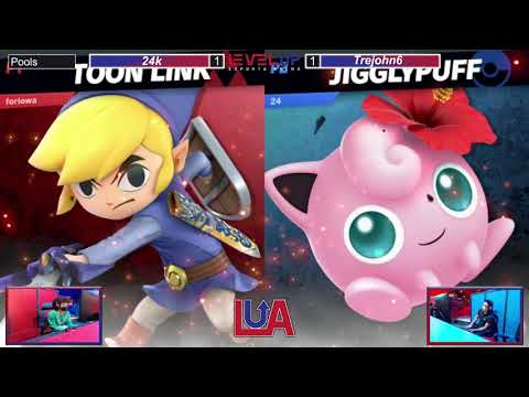 LUA1 Pools - Trejohn6 (Toon Link) vs 24K (Jigglypuff) Ultimate Singles