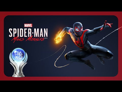 Troféu de platina do jogo Spider-Man Miles Miles Morales - Autopop
