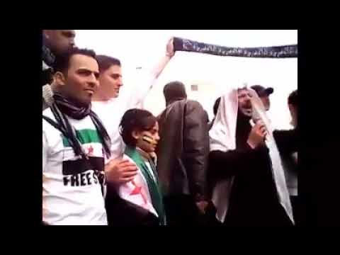 كلمة للشهيد الشيخ زاهر الشرقاط في الذكرى الثانية للثورة السورية