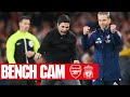 BENCH CAM | Arsenal vs Liverpool (3-2) | The goals, action, reactions & more from Emirates Stadium