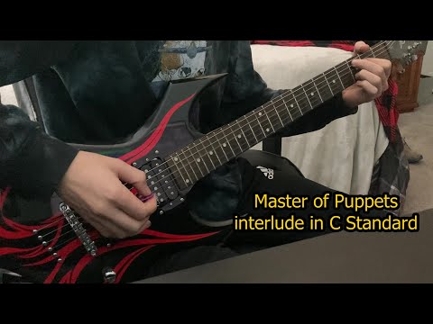 Master of Puppets in C STANDARD is DARK - Metallica Cover | Reckless_Metal