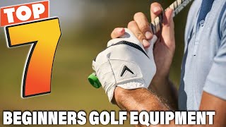 Top 7 Essential Golf Equipment for New Players
