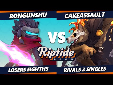 Riptide 2025 TOP 8 - Rongunshu (Clairen) Vs. CakeAssault (Forsburn) Rivals of Aether II - RoA2