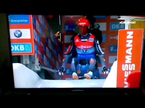 Toni Eggert & Sascha Benecken Fastest Run at Altenberg,Germany