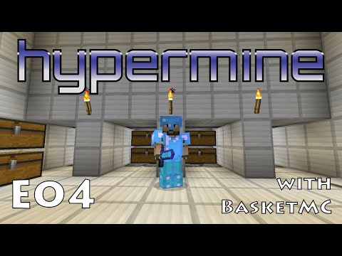 E04 - Hypermine Vanilla - Secret Base: Basket Case with BasketMC