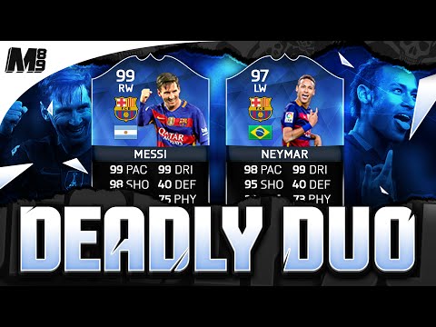 TOTY MESSI & TOTY NEYMAR DEADLY DUO!! FIFA 16 Ultimate Team