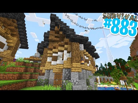La mia PRIMA CASA in OBLIQUO - Minecraft ITA SURVIVAL #883