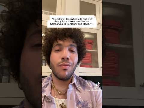 do you see it? 👀☺️ #selenagomez #bennyblanco #couple #fyp