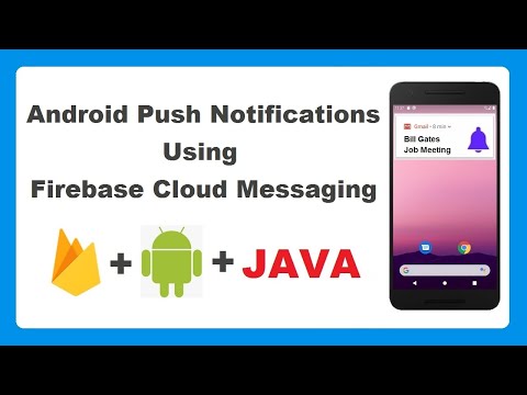 Send Android Push Notifications Using Firebase Cloud Messaging | Android Studio (With Source Code)
