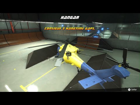 Tony Hawk's Pro Skater 1 + 2 HANGAR - MULLET FALLS , MT . CONSIGUE 3 HANGTIME GAPS