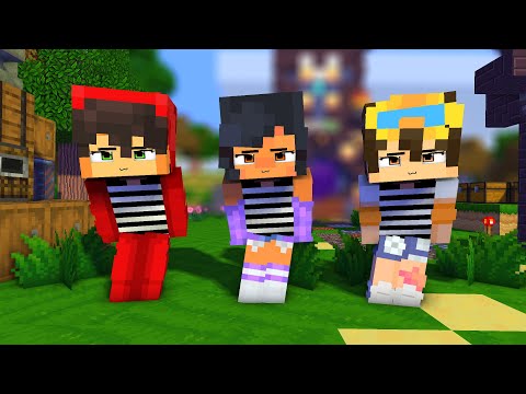 POI POI FIRST MEET SHUFFLE DANCE PRISON APHMAU NICO AND CASH - MINECRAFT ANIMATION #shorts