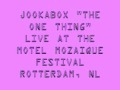 JOOKABOX "The One Thing" Live
