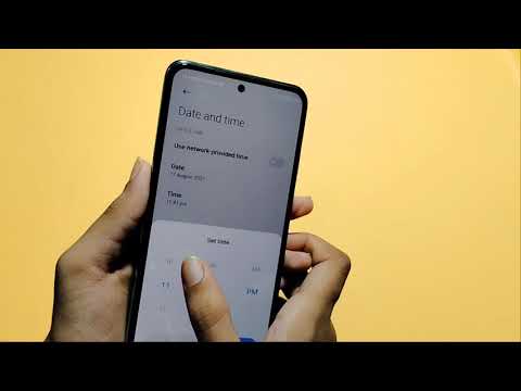 Redmi 10t date and time setting | how to set date and time | date and time change kaise kare