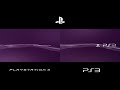 PS3 Fat 2006 Vs PS3 Slim Firmware 3 00 Higher 2009 Startup Comparison Side By Side HD