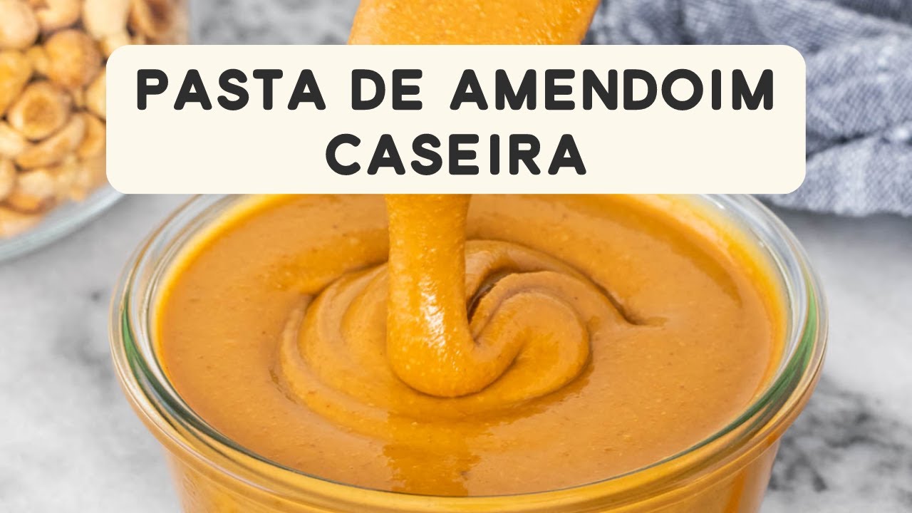 PASTA DE AMENDOIM - como fazer em casa | PLANTTE