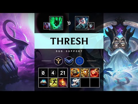 Thresh Support vs Zilean - EUW Diamond Patch 25.14
