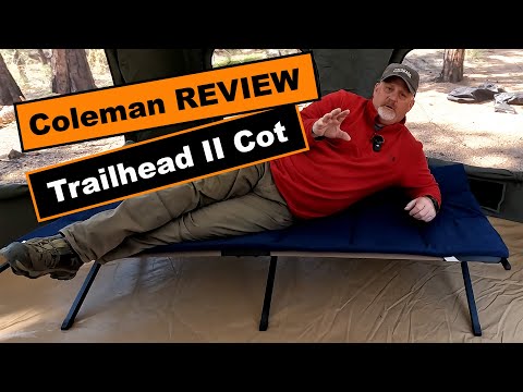 Coleman Trailhead II Camping Cot Review
