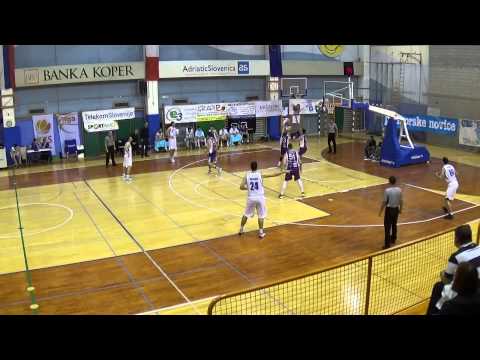 KK Portorož : KK Maribor Nova KBM highlights 15.11.2014