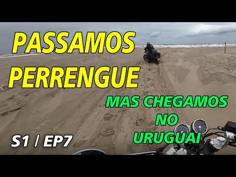 CHUÍ DE MOTO / MOLHES DA BARRA / PERRENGUE / CAMPING NO URUGUAI