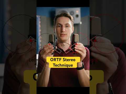 ORTF recording technique #homerecording #homestudio