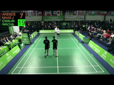 Final - MD - Arends/Maas vs Cwalina/Wacha - Carlton Irish Open 2013