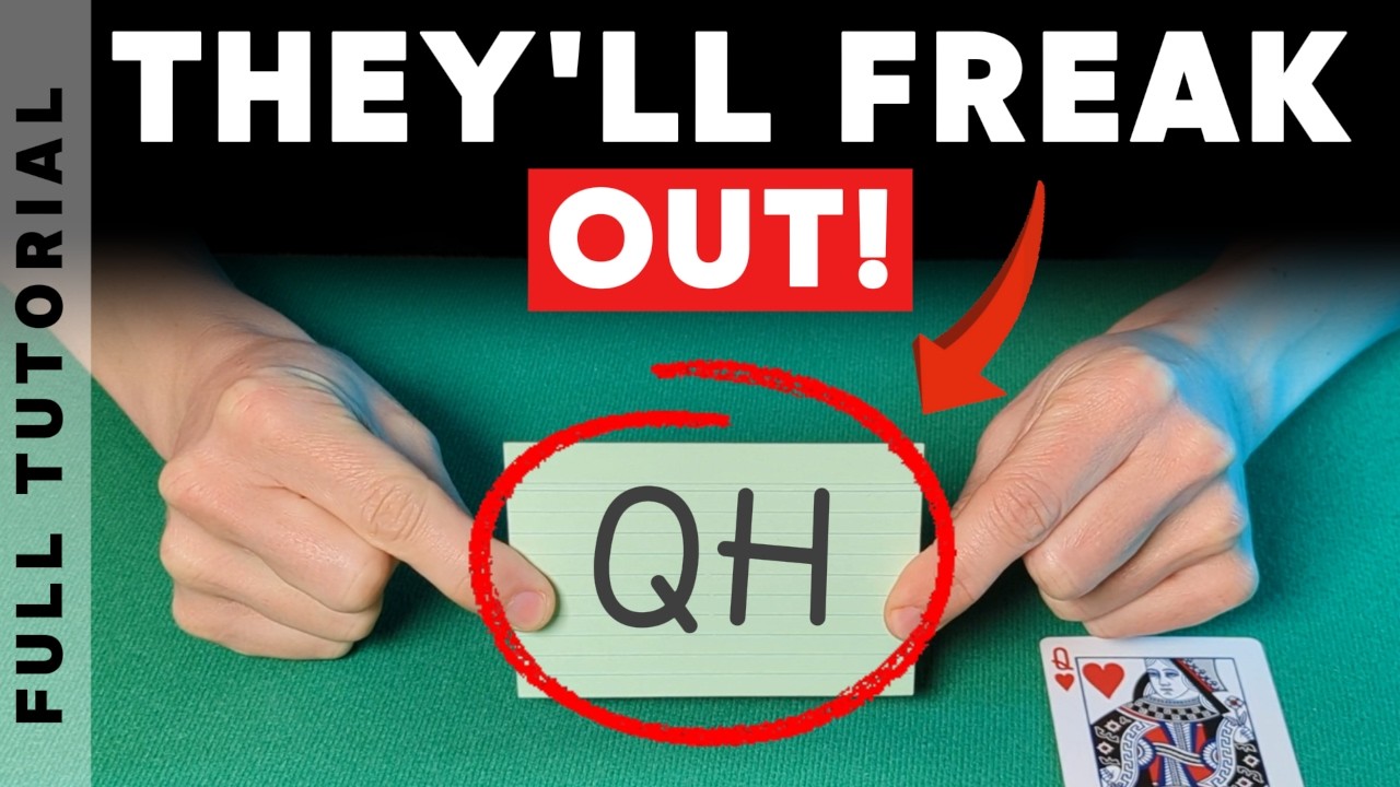 Fool Everyone: Read Their Mind with This Self-Working Card Trick!