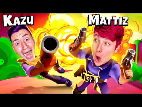 BRAWL STARS' LEGENDARY COUPLE ON YOUTUBE!! Mattiz and Kazuosan