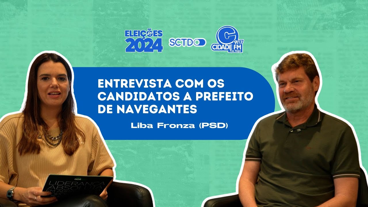 Sabatina com o candidato a prefeito de Navegantes - Liba Fronza (PSD)