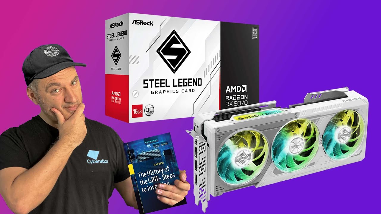 ASRock Radeon RX 9070 Steel Legend: Performance, Power Analysis & Noise Output