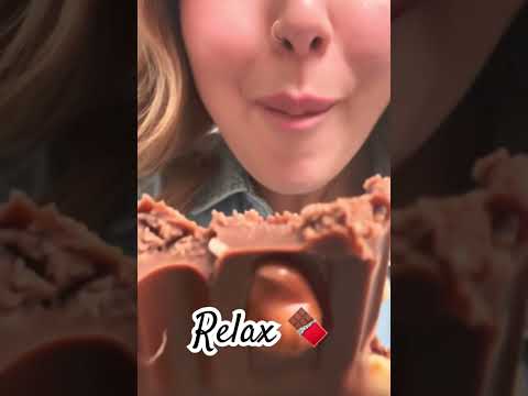#asmr #chocolate #feeling #yummy 🧠🍫 Do you also love that crunchy sound? ???