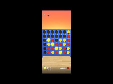 Four In A Row Connect (by MobilityWare) - free offline board game for Android and iOS - gameplay. - YouTube