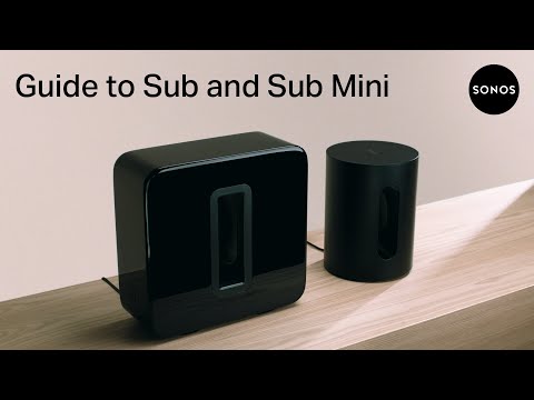 Guide to Sonos subwoofers | Features and recommended setups