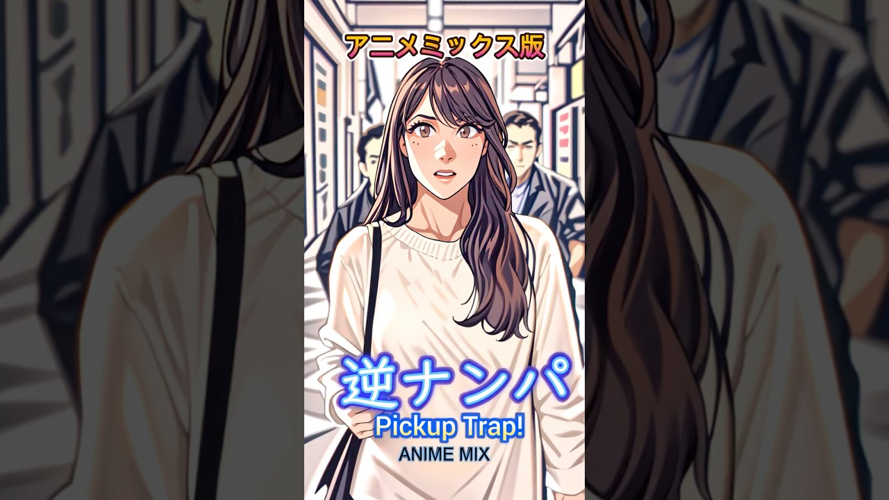 [ アニメミックス版] 逆ナンパ  Pickup Trap #Anime Mix