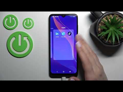 How to Move Apps to New Folder in TCL 306 - Create Home Screen Folders
