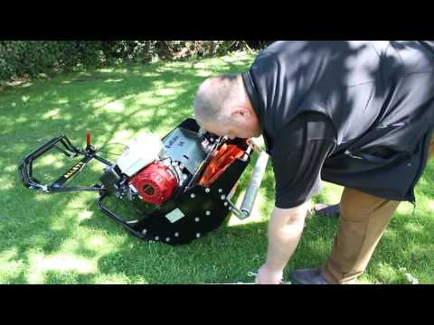 Changing the height of cut on an Allett Buffalo