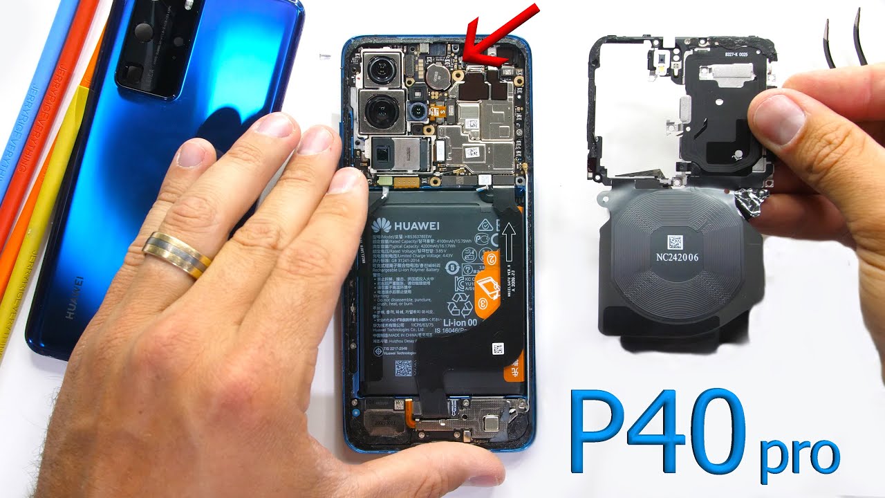 Huawei P40 Pro Teardown - Where is the Ear Piece?