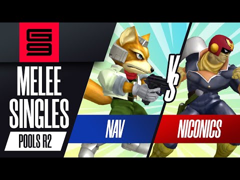 Nav (Fox) vs Niconics (Captain Falcon) - Melee Singles Pools Winners Round 2  - Genesis 9