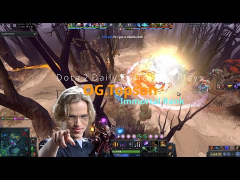 Topson [Invoker] Signature Hero Quas Wex Invoker Deletes TNC. Gabbi Riki  Dota 2 (2020 March)