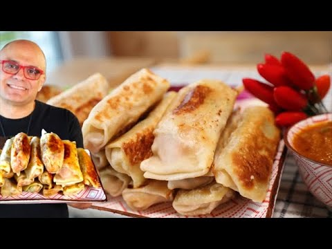 INVOLTINI DI PASTA MATTA 2 gusti Involtini vegetariani o con la carne