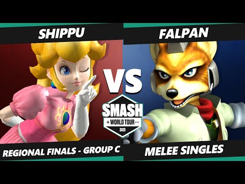 SWT East Asia Group C - Shippu (Peach) Vs. Falpan (Fox) Smash Melee Tournament