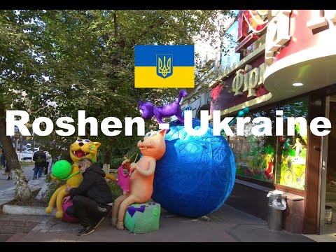 ROSHEN CHOCOLATE FACTORY | CANDY STORE | HALLOWEEN CANDIES IN UKRAINE 🇺🇦 Рошен
